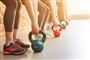 Træning med justerbare kettle bells 8-24 kg
