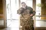Danske Simon i uniform i Ukraine