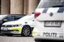 politibil med påskriften politi