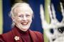 Dronning Margrethe smiler 