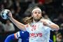 Mikkel Hansen spiller på banen.