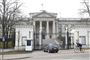 Den russiske ambassade i Polens hovedstad, Warszawa. Nu bliver der bedre plads på ambassaden, efter Polen har beordret 45 russiske diplomater ud af landet.