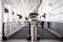 rullebånd i lufthavn