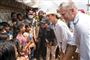Kronprinsesse Mary og udviklingsminister Flemming Møller Mortensen (S) besøger flygtningelejren Rohingya Camps i Bangladesh.