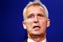 Natos generalsekretær, Jens Stoltenberg, holder pressemøde efter et besøg torsdag i Europa-Parlamentet.