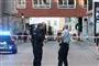 Politimænd og afspærring i Aarhus