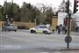 politibil på gaden