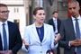 Statsminister Mette Frederiksen (S) præsenterede mandag en rokade i regeringen, efter Nick Hækkerup er stoppet som justitsminister for at blive direktør i Bryggeriforeningen.