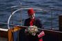 Dronning Margrethe smiler 