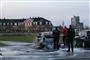 Brandvæsnet var hurtigt fremme på stedet ved alle brande, men bilen udbrændte på stedet.