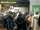 Kø ved security i Kastrup
