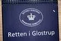 skilt foran Retten i Glostrup 