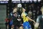 to fodboldspillere - fra FCM og Brøndby