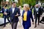 Mélanie Joly, med sin ukrainske ministerkollega, Dmytro Kuleba