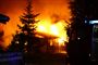 voldsom brand flammer