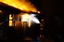 voldsom brand flammer