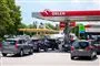 biler på tankstation