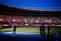 et mørkt stadion