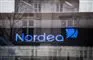 skilt med påskriften Nordea ses i vindue