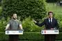 Emmanuel Macron og Zelenskyj