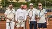 fire tennisspillere poserer