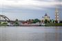 skib på Volga-floden 