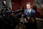 Morten Messerschmidt foran pressen