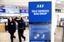SAS-skilt i lufthavn