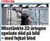 forside på nyhedsmedie