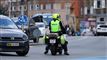 politi på motorcykel