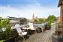 en tagterrasse i Odense