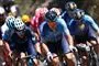 Cykelryttere knokler derudaf