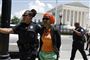demonstranter i Washington