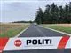 politiafspærring på vej