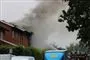 røg fra brand i rækkehus