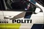 Sdie af politibil