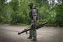 En ukrainsk soldat