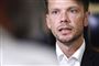 Beskæftigelsesminister Peter Hummelgaard (S), da ny kontanthjælpsaftale præsenteres på doorstep i Beskæftigelsesministeriet i København, tirsdag den 14. juni 2022. (Foto: Philip Davali/Ritzau Scanpix)