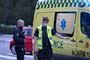 En ambulancefører og en politimand