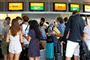 passager i lufthavn