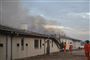 brand i stald