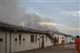 brand i stald