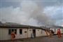 brand i stald