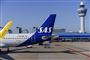 sas-fly holder i lufthavn