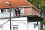Personer på balkon