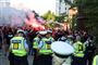 politi og fodboldfans