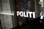 politi-logo på dør