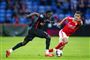 FC Midtjylland og Pione Sisto (til venstre) tabte til Benfica i kvalifikationen til Champions League. Nu venter i stedet et gruppespil i Europa League.