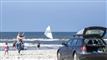 strand og blåt vand