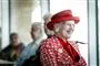 Dronning Margrethe smiler 